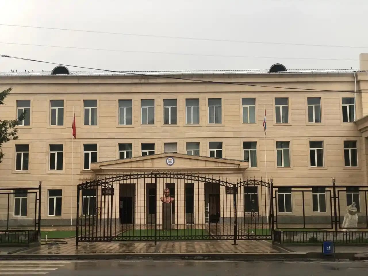 MBBS students campus at Jalal-Abad State University (JASU), Kyrgyzstan
